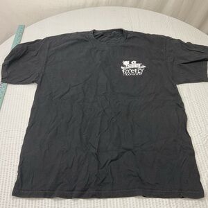 Trendy Black Graphic Tee